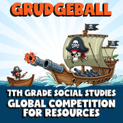 Global Competition for Resources GRUDGEBALL Socials Game - No Prep Grade 7
