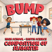 Composition of Seawater BUMP Game - No Prep Earth Science Review Activity