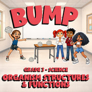Organism Structures & Functions BUMP Science Game - No Prep Grade 3 Review