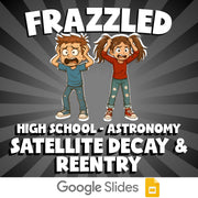 Satellite Decay & Reentry FRAZZLED Science Game - No Prep Astronomy Review