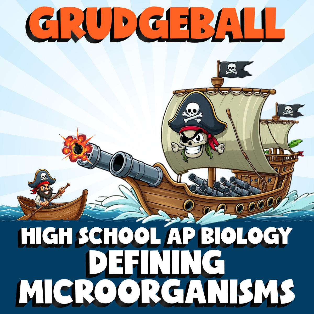 Defining Microorganisms GRUDGEBALL Science Game - No Prep AP Biology Review