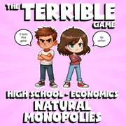 Natural Monopolies THE TERRIBLE GAME - No Prep Economics Review Activity
