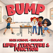 Lipids Structure & Function BUMP Science Game - No Prep Biology Review Activity
