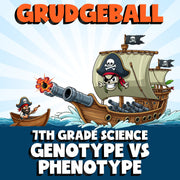 Genotype vs Phenotype GRUDGEBALL Science Game - No Prep Grade 7 Review Activity
