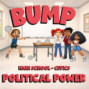 Political Power BUMP Civics Game - No Prep Review Activity