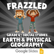 Earth & Physical Geography FRAZZLED Socials Game - No Prep Grade 6 Review