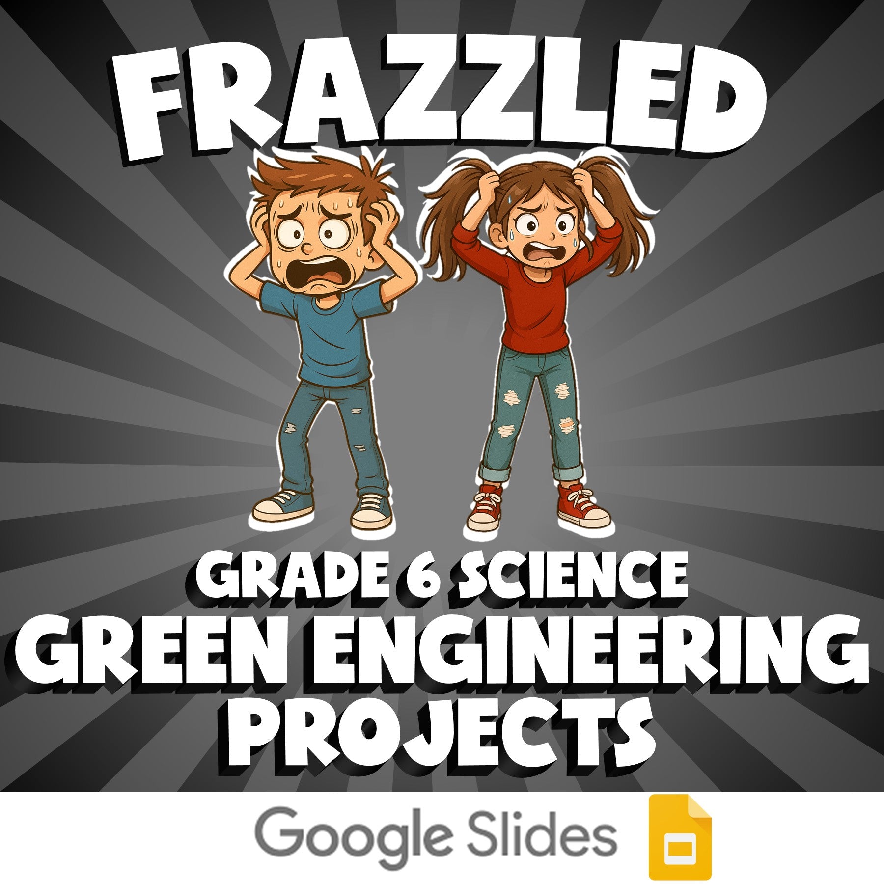 Green Engineering Projects FRAZZLED Science Game - No Prep Grade 6 Review