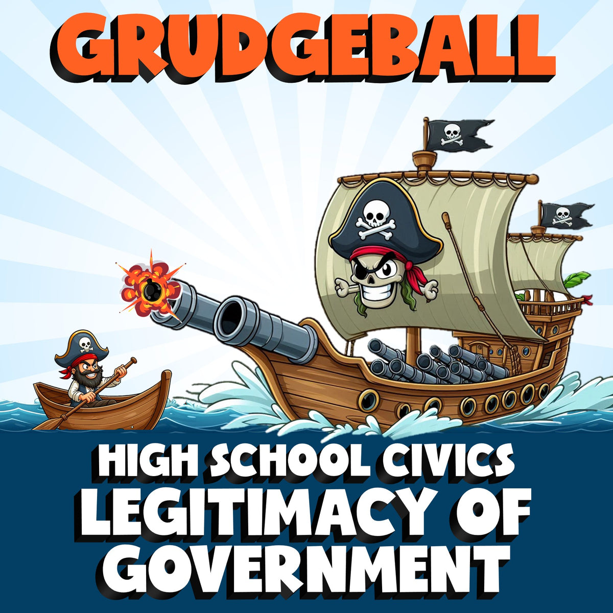 Legitimacy of Government GRUDGEBALL Civics Game - No Prep Review Activity