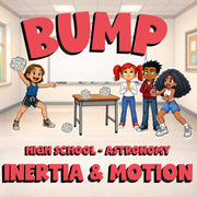 Inertia & Motion BUMP Science Game - No Prep Astronomy Review Activity