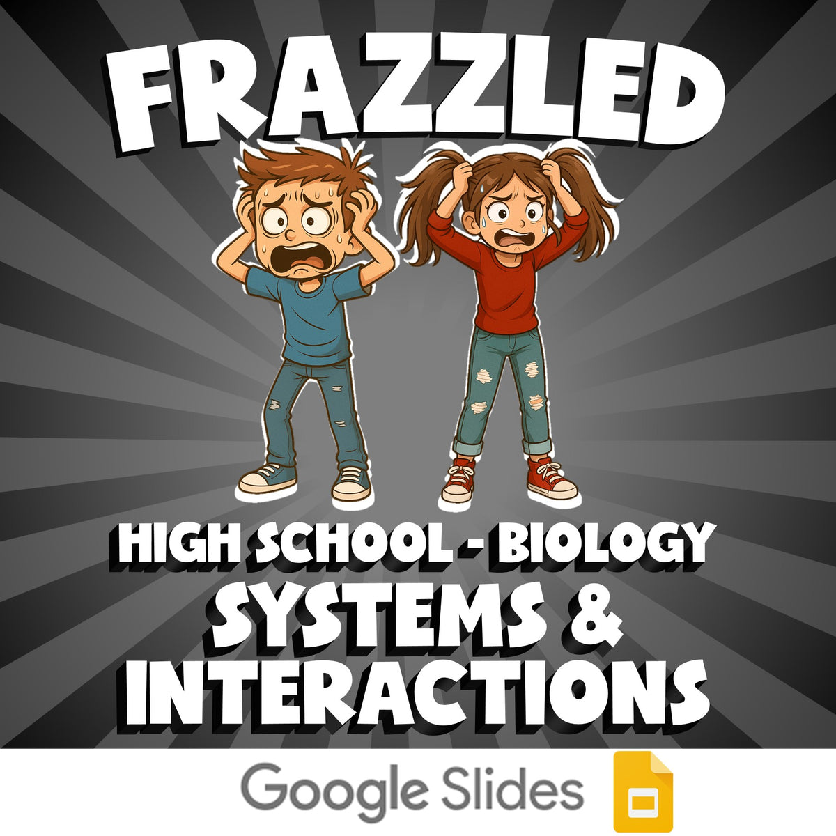 Systems & Interactions FRAZZLED Science Game - No Prep Biology Review Activity