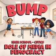 Role of Media in Democracy BUMP Civics Game - No Prep Review Activity