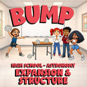 Expansion & Structure BUMP Science Game - No Prep Astronomy Review Activity