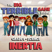 Inertia BIG TERRIBLE GAME - No Prep Grade 8 Science Review Activity