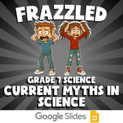 Current Myths in Science FRAZZLED Science Game - No Prep Grade 7 Review Activity