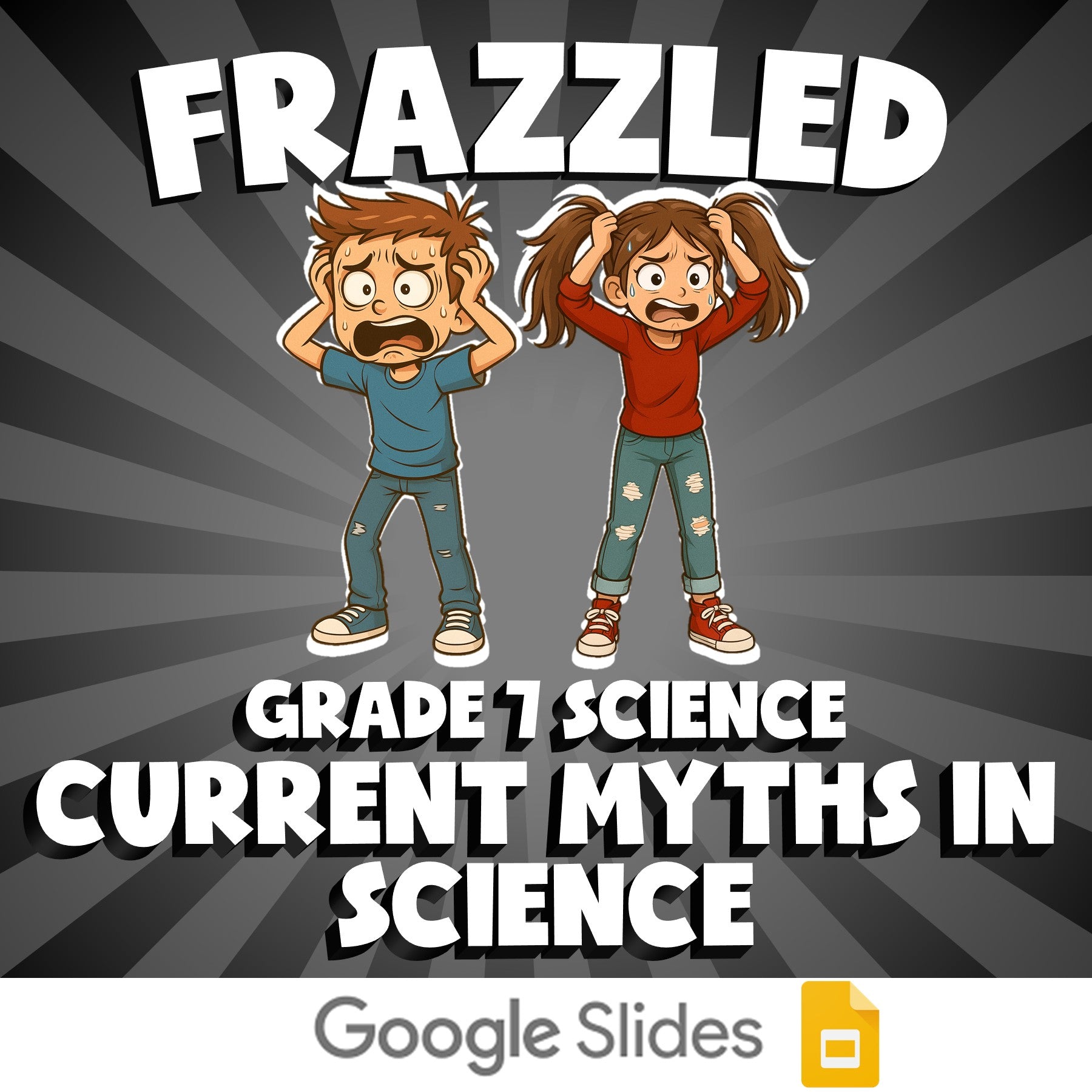 Current Myths in Science FRAZZLED Science Game - No Prep Grade 7 Review Activity
