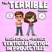 Vertical Motion in Projectiles THE TERRIBLE GAME - Physics Science Review