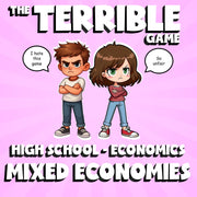 Mixed Economies THE TERRIBLE GAME - No Prep Economics Review Activity