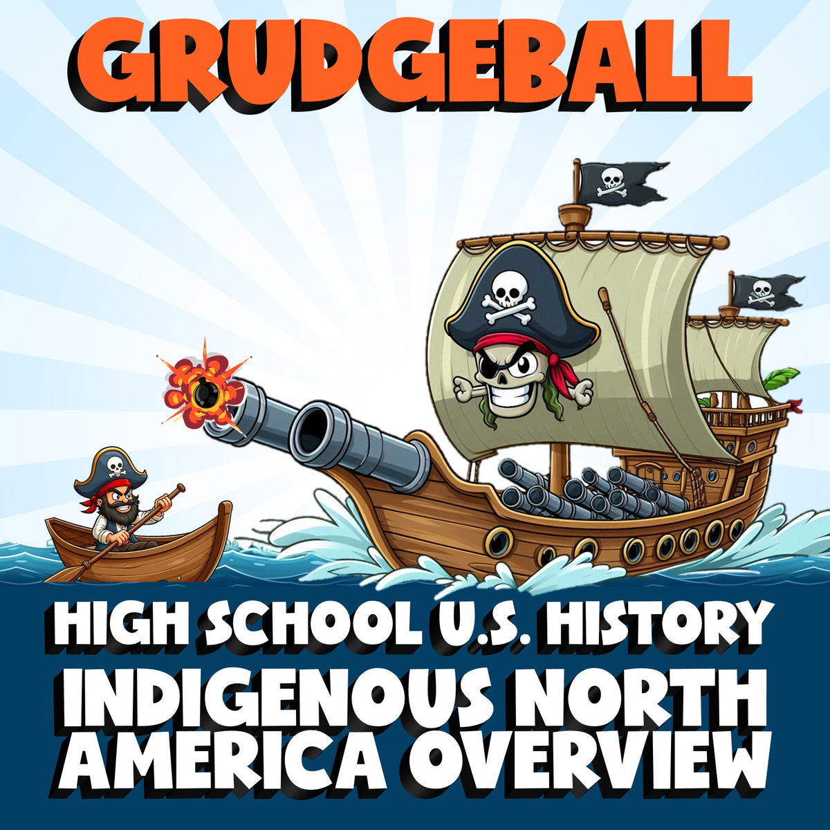 Indigenous North America Overview GRUDGEBALL U.S. History Game - No Prep Review