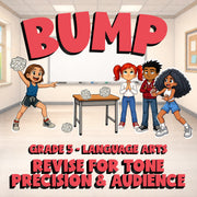 Revise for Tone Precision & Audience BUMP ELA Game - No Prep Grade 5 Review