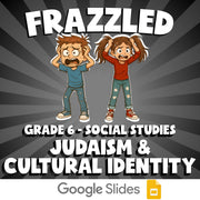 Judaism & Cultural Identity FRAZZLED Socials Game - No Prep Grade 6 Review