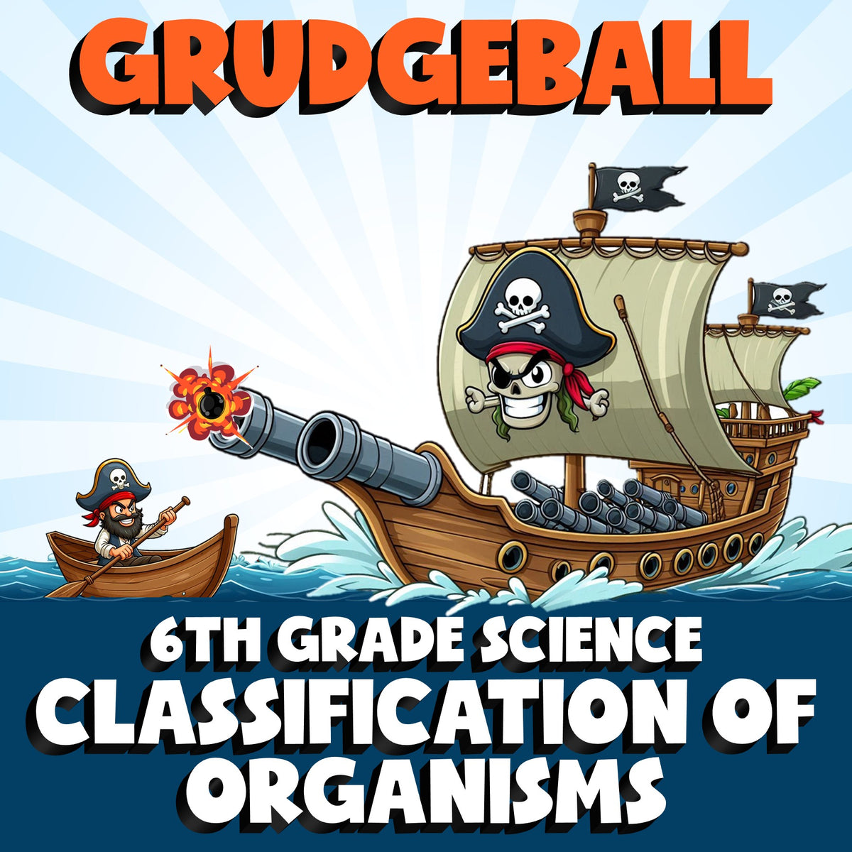Classification of Organisms GRUDGEBALL Science Game - No Prep Grade 6 Review