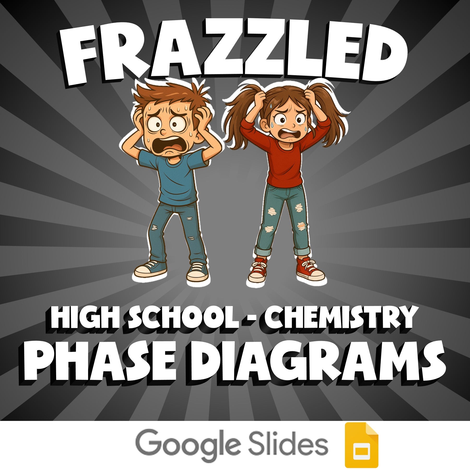 Phase Diagrams FRAZZLED Science Game - No Prep Chemistry Review Activity