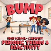 Periodic Trends & Reactivity BUMP Science Game - No Prep Chemistry Review