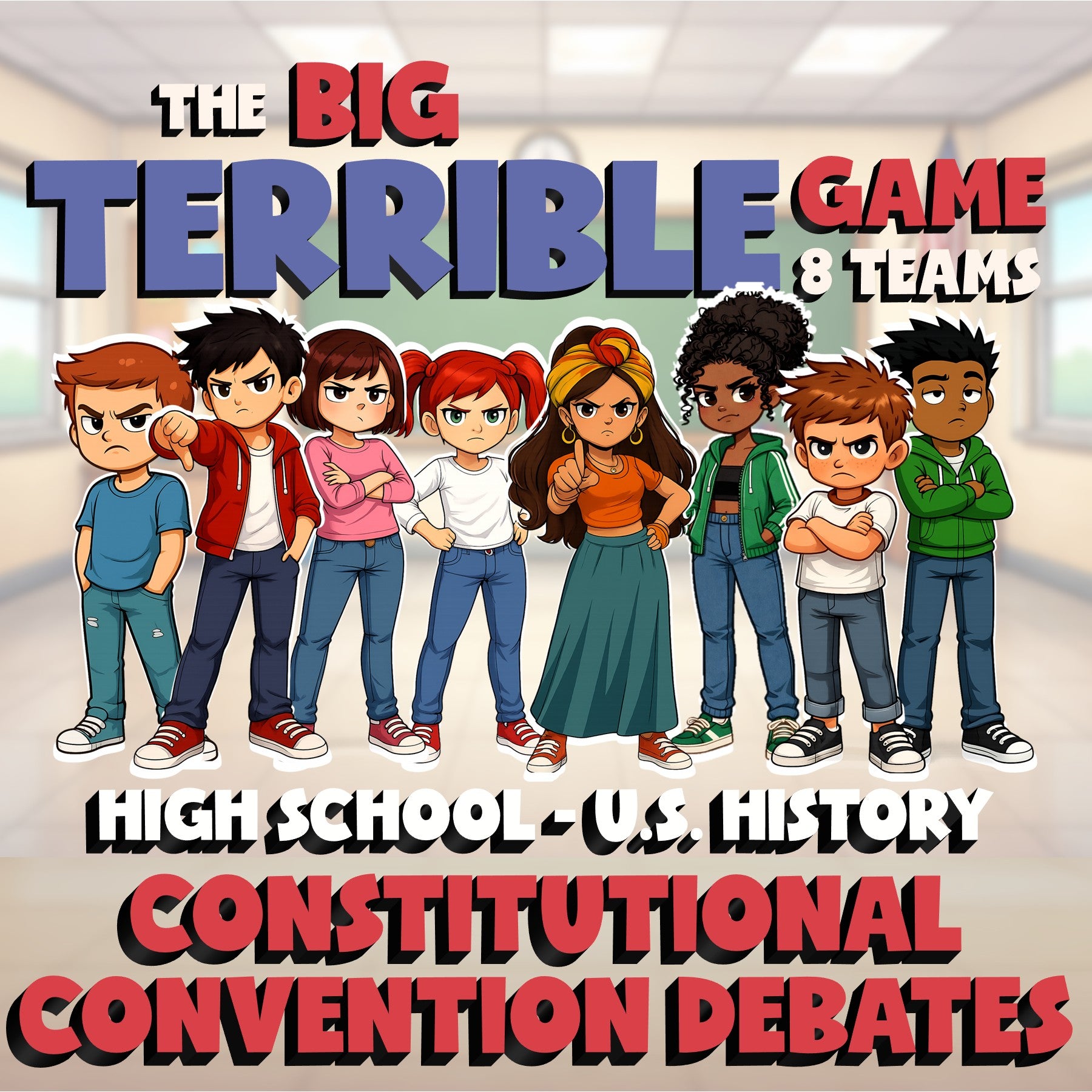 Constitutional Convention Debates BIG TERRIBLE GAME - U.S. History Review
