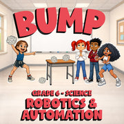 Robotics & Automation BUMP Science Game - No Prep Grade 6 Review Activity