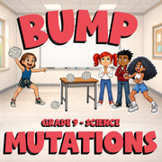 Mutations BUMP Science Game - No Prep Grade 9 Review Activity