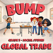 Global Trade BUMP Socials Game - No Prep Grade 5 Review Activity