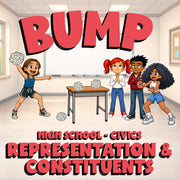 Representation & Constituents BUMP Civics Game - No Prep Review Activity