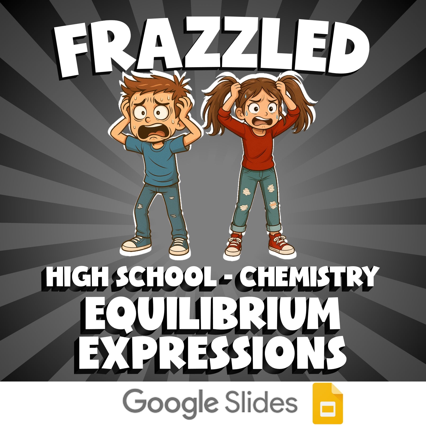 Equilibrium Expressions FRAZZLED Science Game - No Prep Chemistry Review