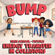 Energy Transfer in Collisions BUMP Science Game - No Prep Physics Review