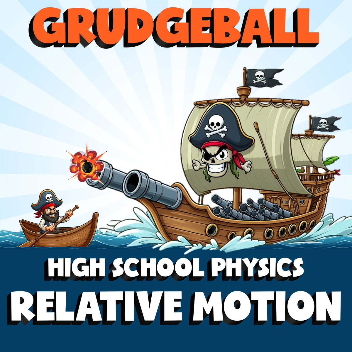 Relative Motion GRUDGEBALL Science Game - No Prep Physics Review Activity