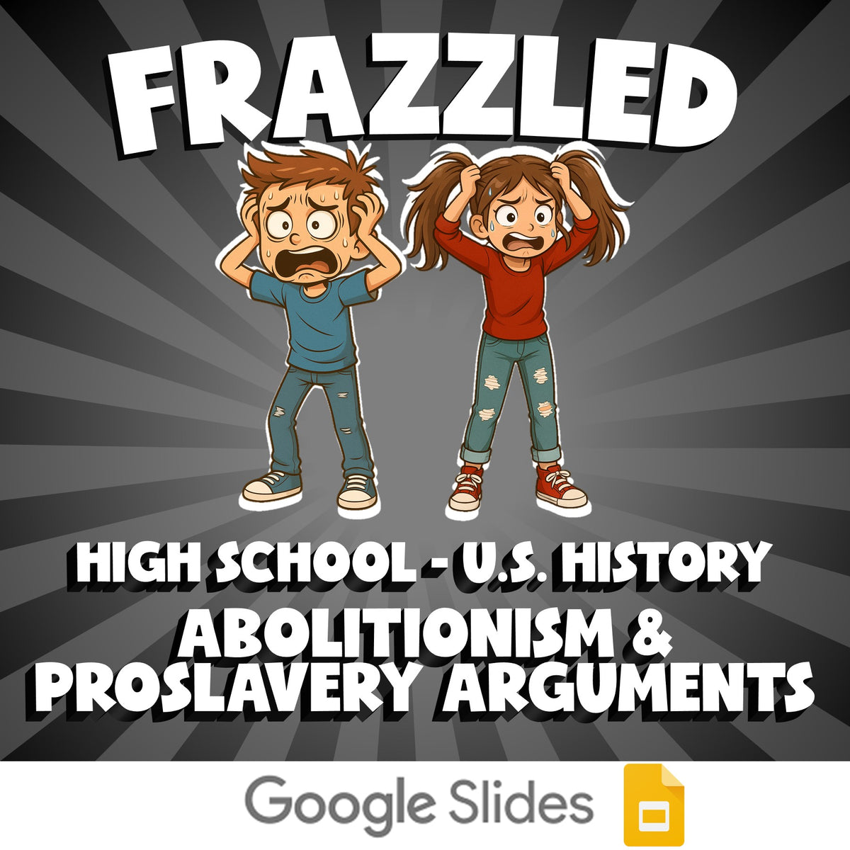 Abolitionism & Proslavery Arguments FRAZZLED U.S. History Game - No Prep Review