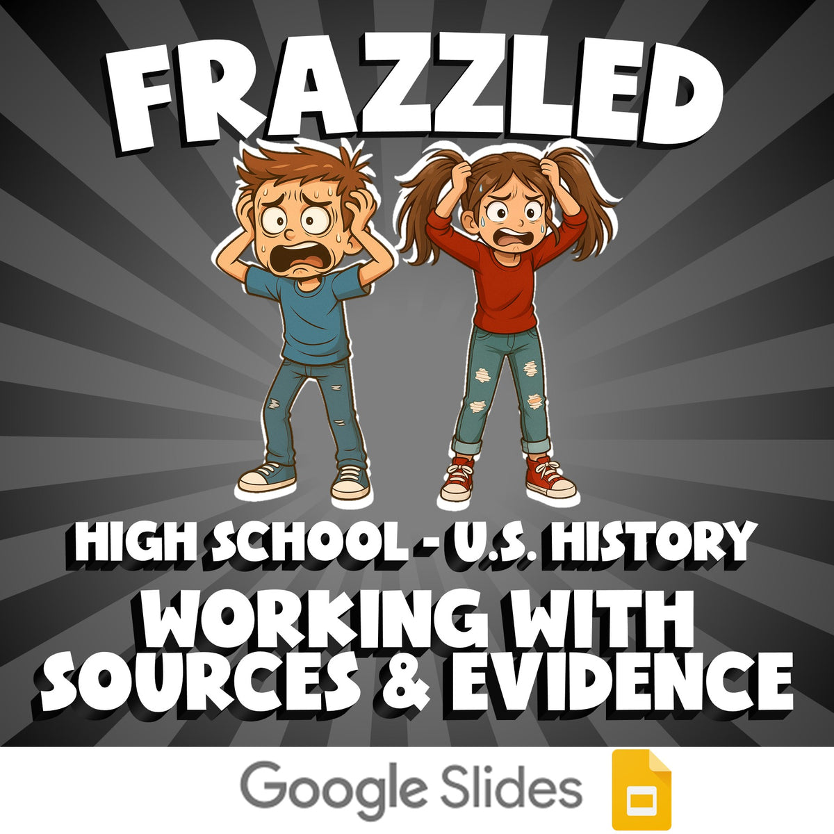 Working with Sources & Evidence FRAZZLED U.S. History Game - No Prep Review