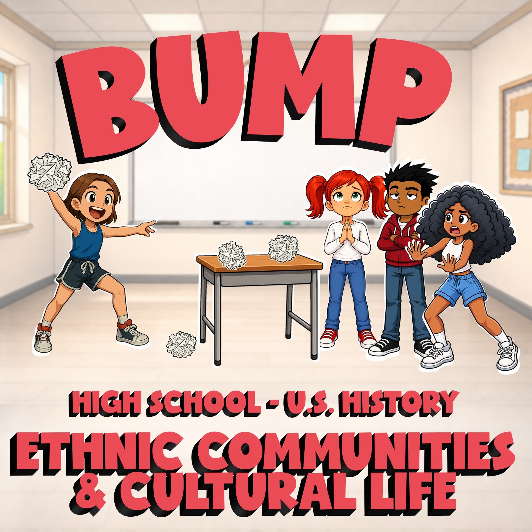 Ethnic Communities & Cultural Life BUMP U.S. History Game - No Prep Review