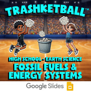 Fossil Fuels & Energy Systems TRASHKETBALL Game - No Prep Earth Science Review
