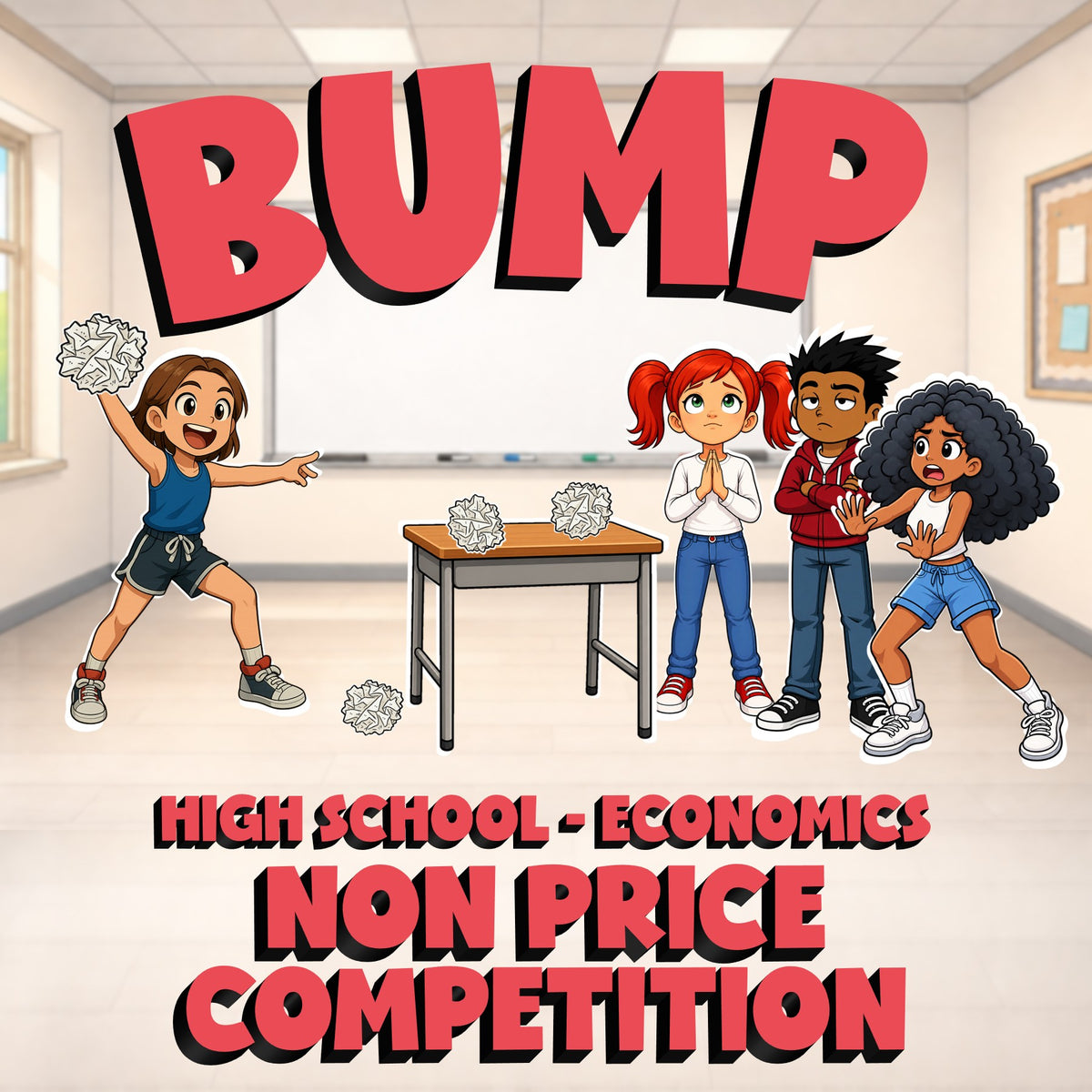 Non Price Competition BUMP Economics Game - No Prep Review Activity
