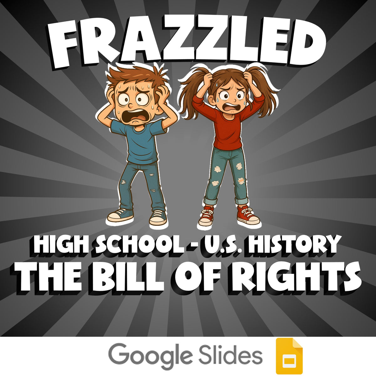 The Bill of Rights FRAZZLED U.S. History Game - No Prep Review Activity