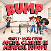Social Classes in Medieval Europe BUMP Socials Game - No Prep Grade 7 Review