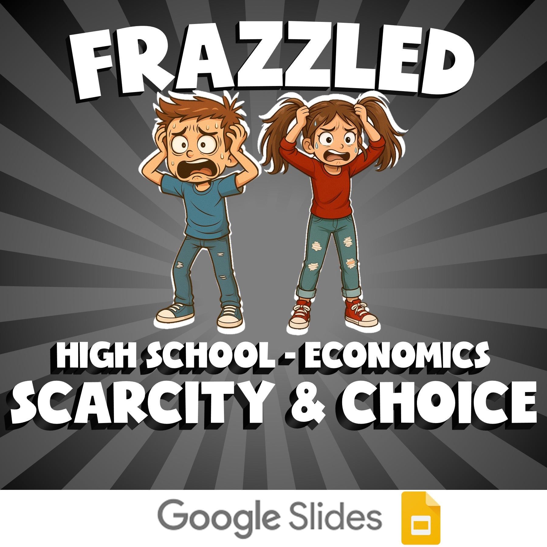 Scarcity & Choice FRAZZLED Economics Game - No Prep Review Activity