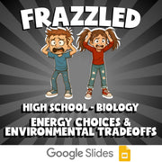 Energy Choices & Environmental Tradeoffs FRAZZLED Science Game - No Prep Biology