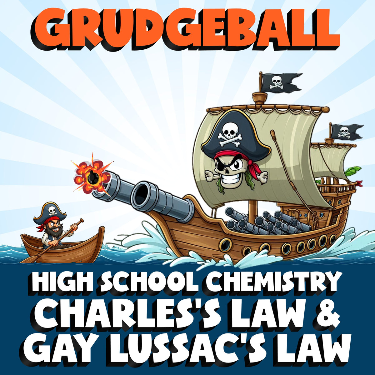 Charles’s Law & Gay Lussac’s Law GRUDGEBALL Science Game - No Prep Chemistry