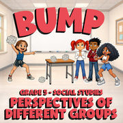 Perspectives of Different Groups BUMP Socials Game - No Prep Grade 5 Review