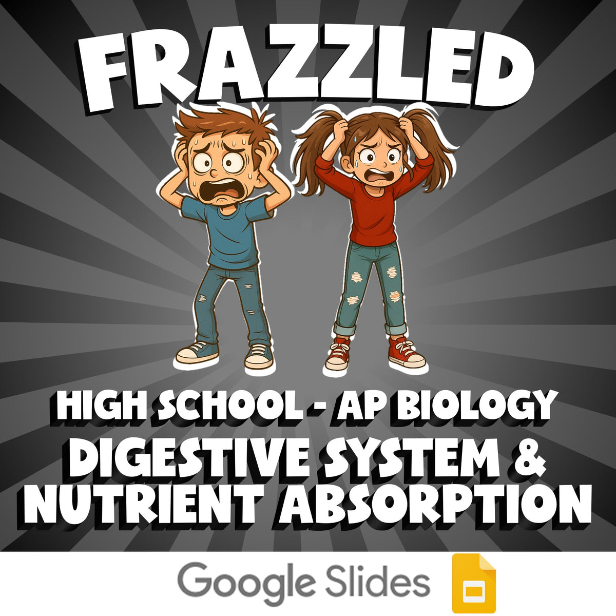 Digestive System & Nutrient Absorption FRAZZLED Science Game - AP Biology