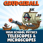 Telescopes & Microscopes GRUDGEBALL Science Game - No Prep Physics Review