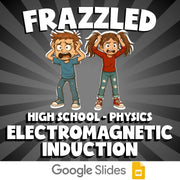 Electromagnetic Induction FRAZZLED Science Game - No Prep Physics Review