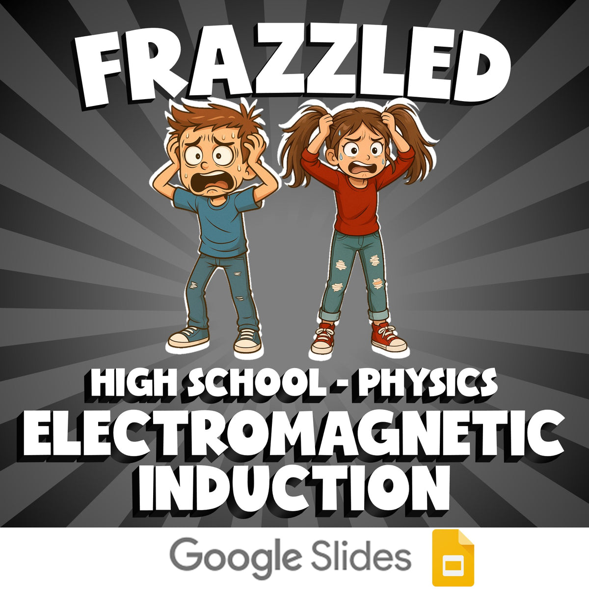 Electromagnetic Induction FRAZZLED Science Game - No Prep Physics Review